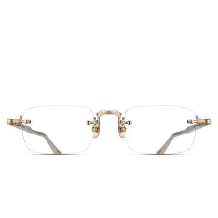 Femei - Matsuda M5009 Brushed Gold Milk White