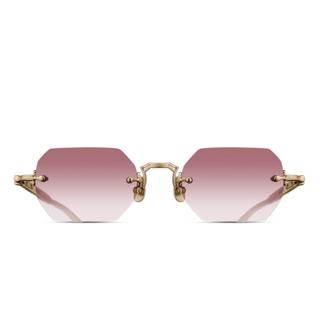 Femei - Matsuda M5010 Brushed Gold Milk White