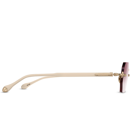 Matsuda M5010 Brushed Gold Milk White [1]
