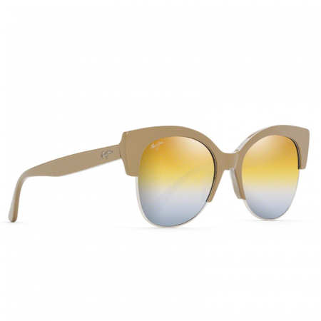 Maui Jim DGS817-24F Mariposa Silver Mink with Gold [1]