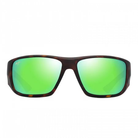 Bărbați - Maui Jim GM663-10 Keha Maugreen Matter Dark Havana