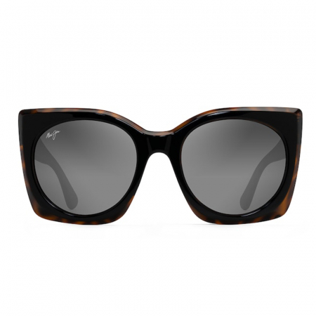Branduri - Maui Jim GS855-02 Grey Pakalana Black with Tortoise