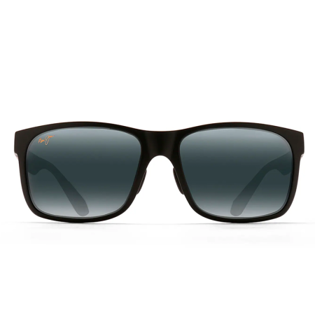 Bărbați - Maui Jim MJ0432S 001 Grey Red Sands Black Matte