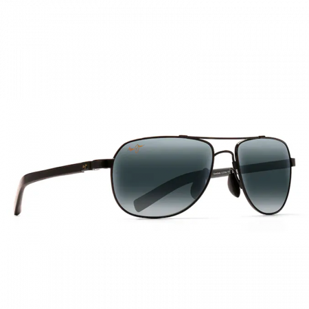 Maui Jim MJ327-02 Guardrails Grey Gloss Black [1]