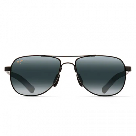 Bărbați - Maui Jim MJ327-02 Guardrails Grey Gloss Black