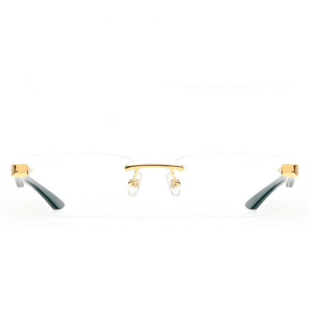 Ochelari de vedere - Maybach The Artist III Gold and Emerald Horn