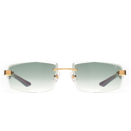 Ochelari de soare - Maybach The Artist Sun II 24K Emerald Green Mojave Silver