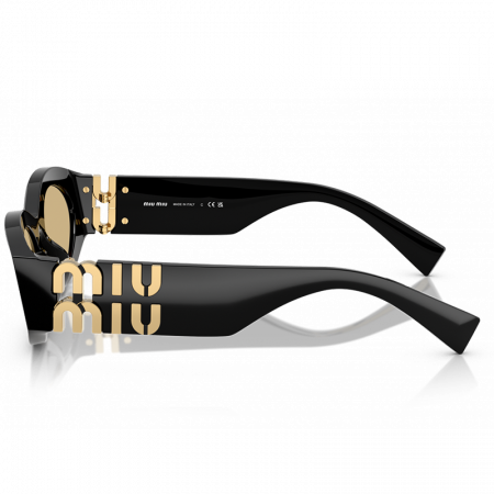 Miu Miu MU 11WS 16K 10R Black Gold [2]