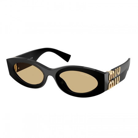 Miu Miu MU 11WS 16K 10R Black Gold [1]