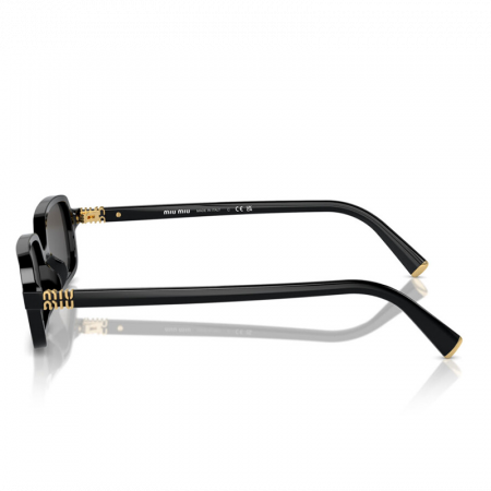 Miu Miu MU 11ZS 16K 01O 51 Black Gold [2]