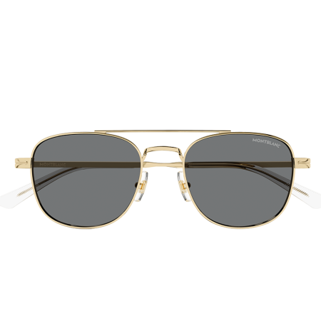 Mont Blanc MB0363S 001 Gold Grey [1]