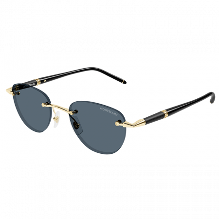Mont Blanc MB0412S 001 Gold Grey [2]