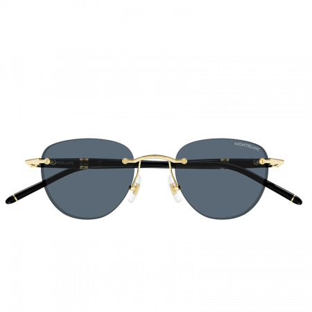 Mont Blanc MB0412S 001 Gold Grey [1]