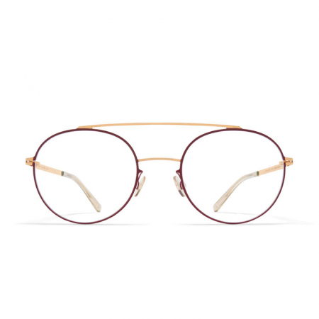 Ochelari de vedere - Mykita Almeta 435 Champagne Gold Cranberry