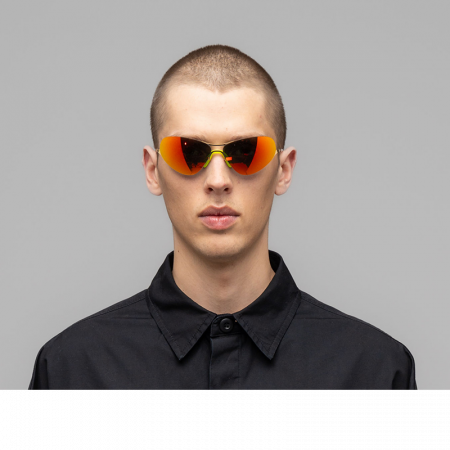 Ochelari de vedere - Mykita Alpine 013 Glossy Gold Orange Flash