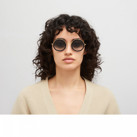 Ultimele trenduri - Mykita Monroe A76 768 Glossy Gold Milky Indigo