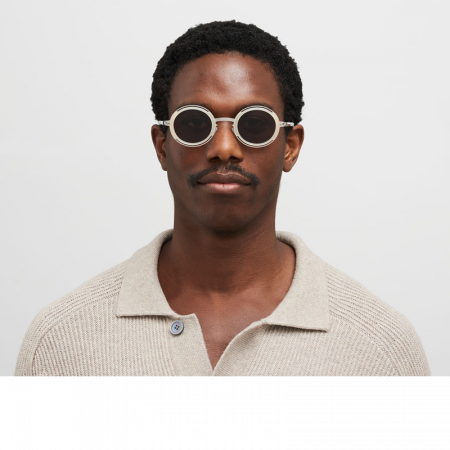 Branduri - Mykita Pearl A89 918 Shiny Silver Blonde Brown