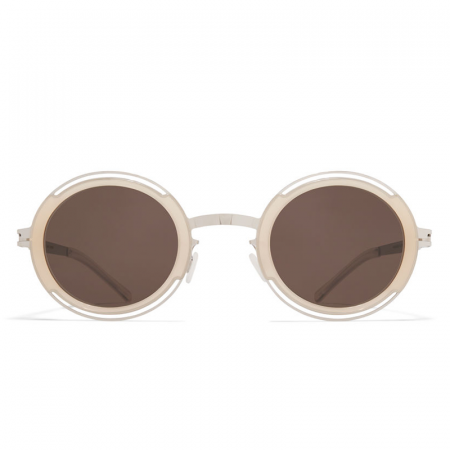 Mykita Pearl A89 918 Shiny Silver Blonde Brown [2]