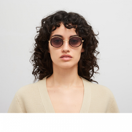 Ultimele trenduri - Mykita Pearl A90 919 Champagne Gold Zanzibar Cedar