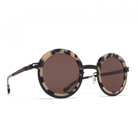 Mykita Phillys A23 Black Cream Cook Brown 953 [1]