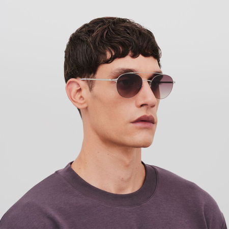 Mykita Reva 319 POW2 Silver Cedar Brown [1]