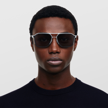 Bărbați - Mykita Rimowa MR003 AL1 379 White Silver Black