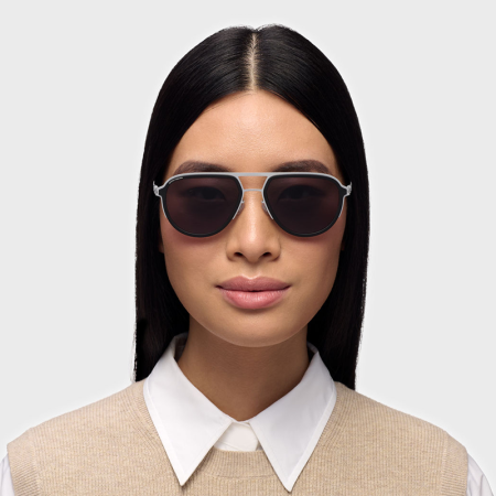 Ochelari de soare - Mykita Rimowa MR006 AL1 379 White Silver Black Grey
