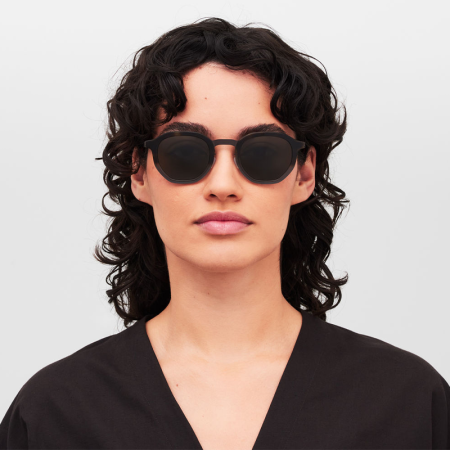 Ochelari de soare - Mykita Sawyer A63 713 Dark Brown Santiago