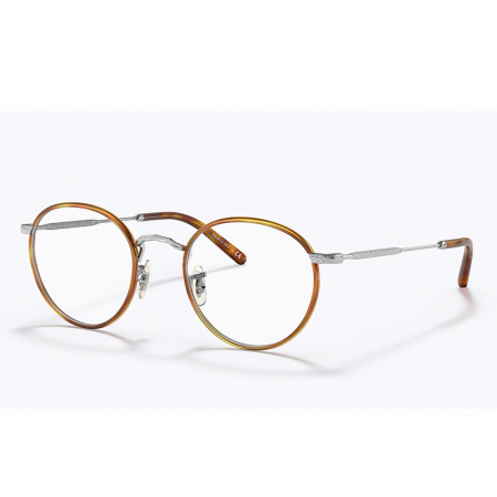 Oliver Peoples Carling Silver and Amber Tortoise [1]