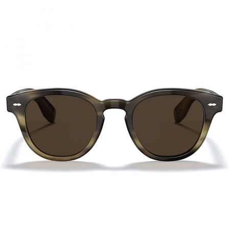 OLIVER PEOPLES Cary Grant Sun Genuine Horn [0]