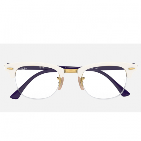 Branduri - Ray Ban Clubmaster Gaze RX4354V 5906 White