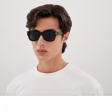 Bărbați - Saint Laurent SL801 001 Black