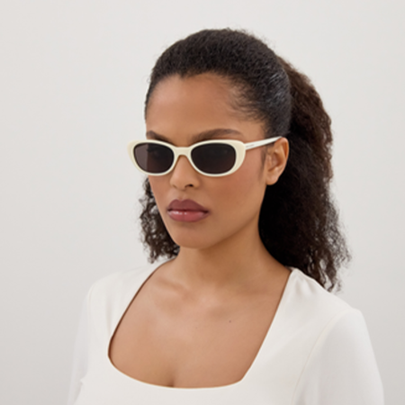 Ochelari de soare - Saint Laurent SL822 004 Ivory