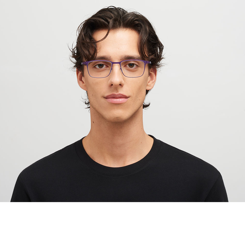 メガネ Mykita Mykita - HENNING - 700 deep purple Mykita Henning 700 glasses | Buy online now | SmartBuyGlasses US