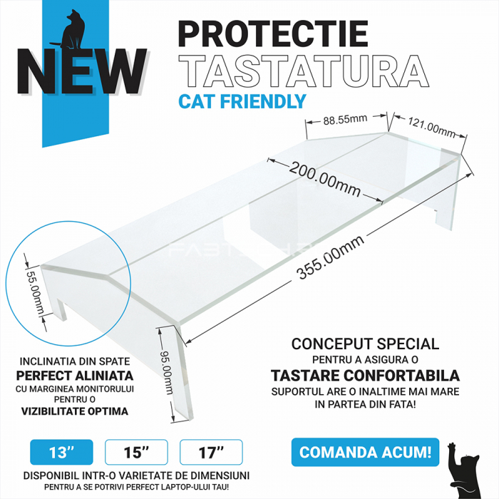 Protectie tastatura - Cat Friendly [4]