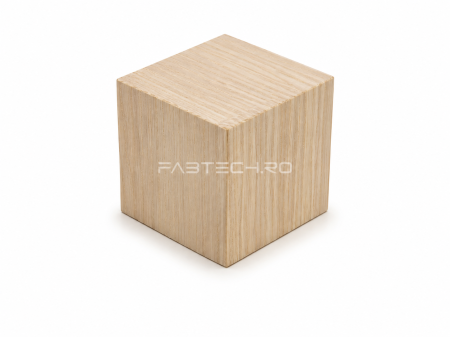 Promotii - Cub lemn Frasin 60x60x60mm - pentru gravura laser