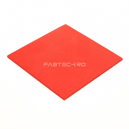 PVC Colorat - Forex / PVC Colorat Rosu 3mm – 250x500mm