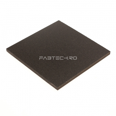 Placi de plastic - Forex / PVC Colorat Negru 3mm – 500x500mm