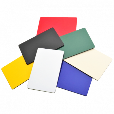 Placa Bond ACP 3mm - Argintiu / Alb [2]