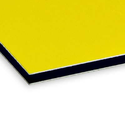 Placi Bond ACP - Placa Compozit Bond 3mm – Colorat Galben – 495x1010mm
