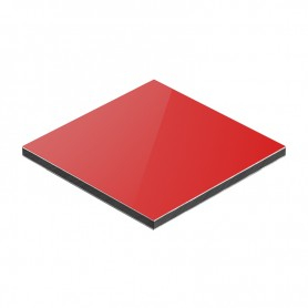 Placi Bond ACP - Placa Compozit Bond 3mm – Colorat Rosu – 495x1010mm