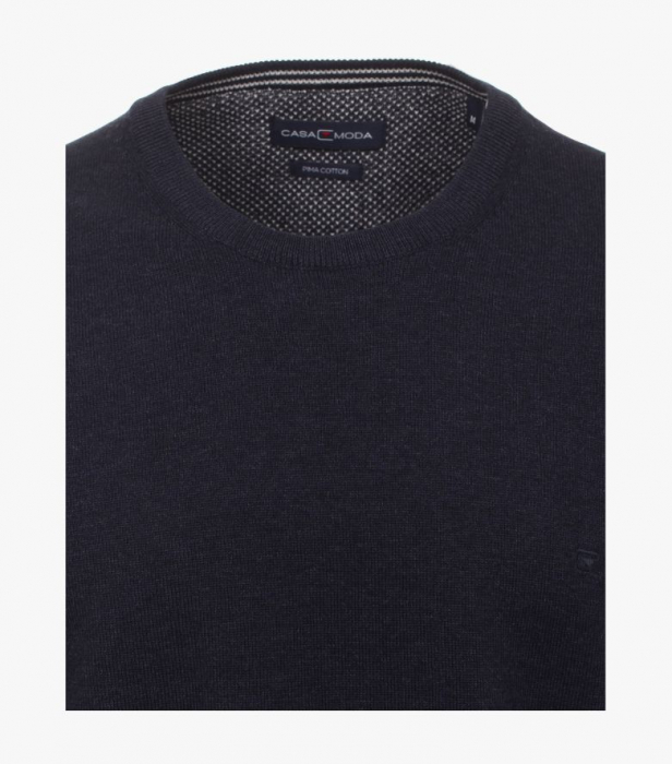 Pulover barbati O Neck CASA MODA 004420 bleumarin [3]