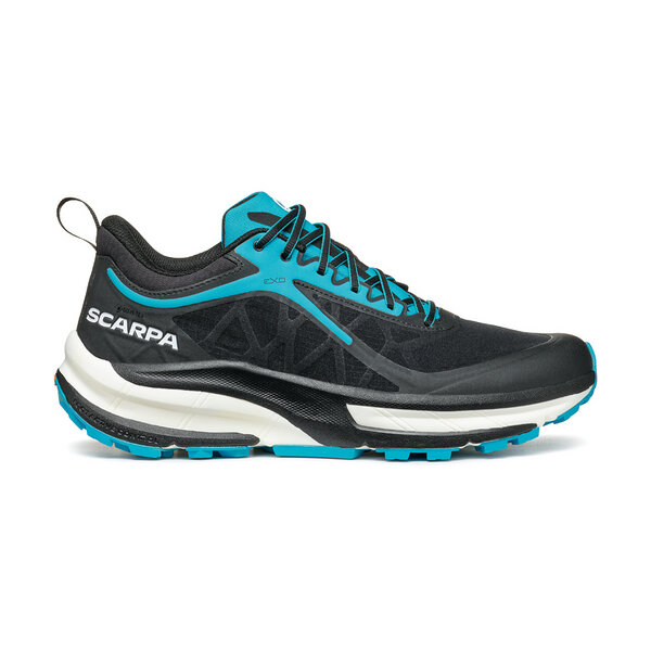 Pantofi impermeabili alergare barbati Gore-Tex SCARPA GOLDEN GATE ATR negru/bleu [2]