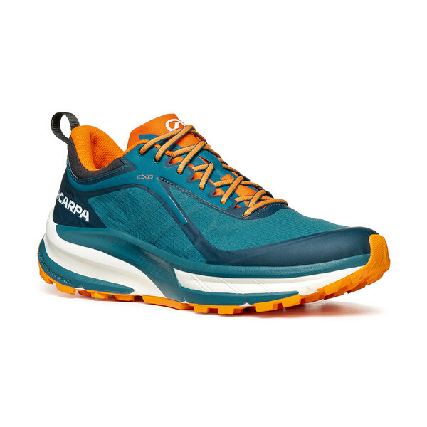 Pantofi impermeabili alergare barbati Gore-Tex SCARPA GOLDEN GATE ATR turcoaz/portocaliu [1]