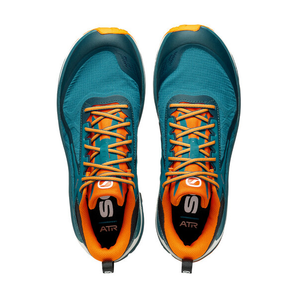 Pantofi impermeabili alergare barbati Gore-Tex SCARPA GOLDEN GATE ATR turcoaz/portocaliu [6]