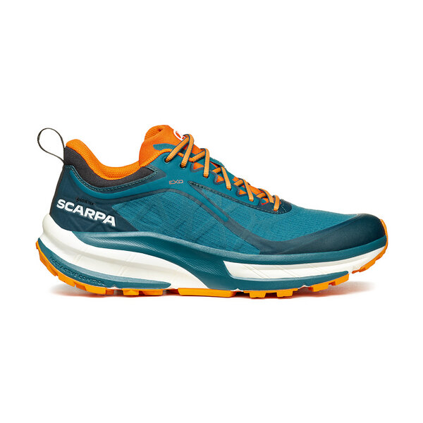 Pantofi impermeabili alergare barbati Gore-Tex SCARPA GOLDEN GATE ATR turcoaz/portocaliu [2]