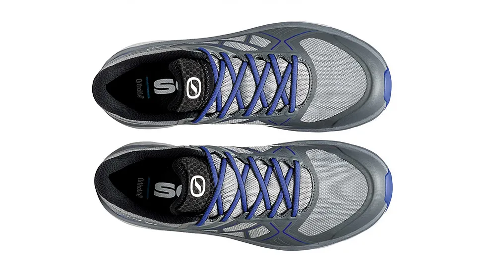 Pantofi alergare impermeabili barbati Gore_tex SCARPA SPIN INFINITY gri/albastru [7]