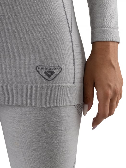 Set lenjerie termica merino femei VIKING LAVA gri deschis [4]