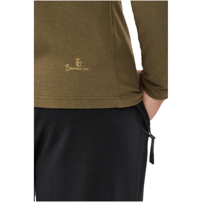 Bluza bambus/bumbac barbati VIKING ESCALANTE oliv print montan [4]