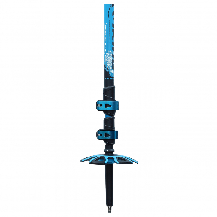 Bete Trekking telescopice fibra carbon VIKING Vario Tour bleu/negru [4]
